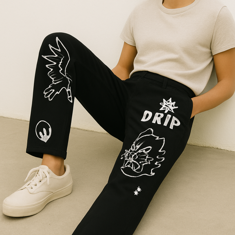 Men's Drip Full Print