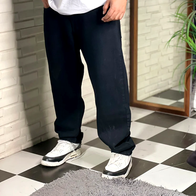 Darkstkyle Z BLack Baggy Jeans For Men