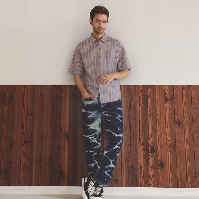 MR FOGG —  relaxed straight denim